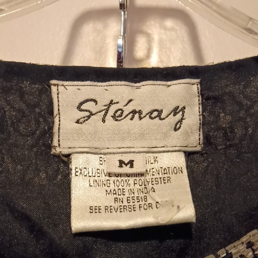 Stenay Midnight Blue Sequin Blazer - image 3
